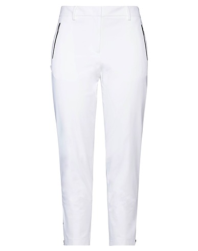 PT Torino Casual trouser White 48% Cotton, 46% Polyamide, 6% Elastane