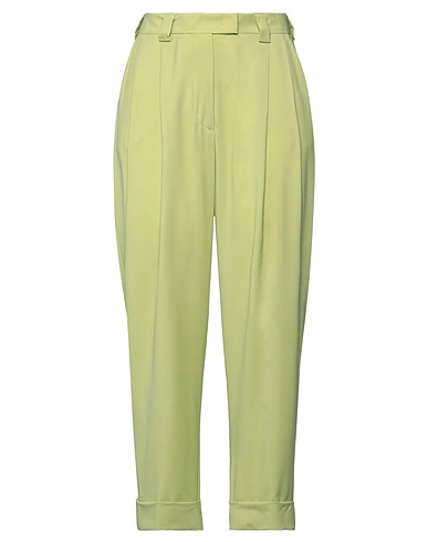 PT Torino Casual trouser Green 97% Virgin Wool, 3% Elastane