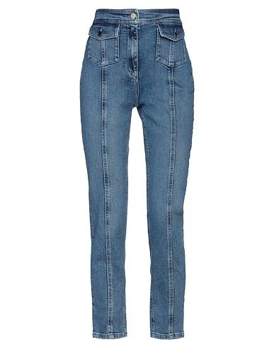 REBEL QUEEN by LIU •JO Denim trousers Blue 98% Cotton, 2% Elastane