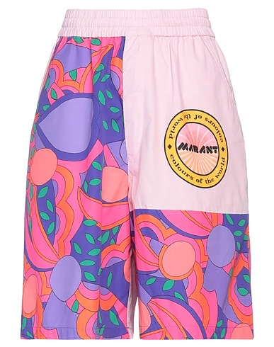 ISABEL MARANT Shorts & Bermuda Pink 100% Cotton