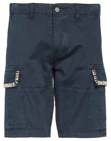 FRONT STREET 8 Shorts & Bermuda Midnight blue 100% Cotton