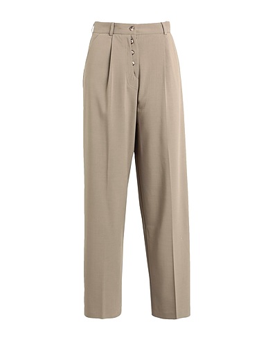 TOPSHOP Casual trouser Military green 95% Polyester, 5% Elastane