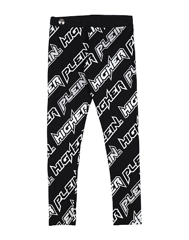 PHILIPP PLEIN Casual pants Black 95% Cotton, 5% Elastane