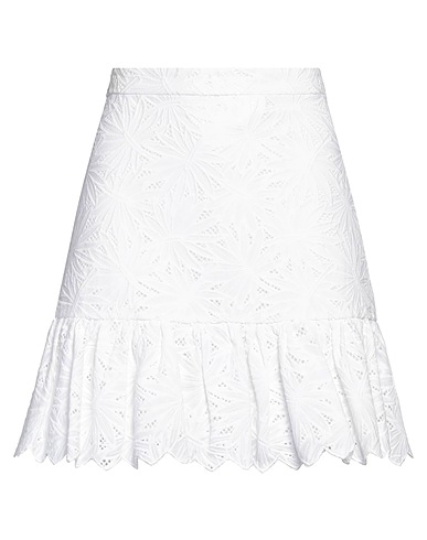 MICHAEL MICHAEL KORS Mini skirt White 100% Cotton
