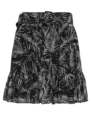 MICHAEL MICHAEL KORS Minirock Schwarz 55% Recyceltes Polyester, 45% Polyester