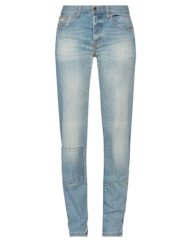 MET JEANS Denim trousers Blue 98% Cotton, 2% Elastane