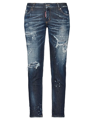 DSQUARED2 Denim pants Blue 92% Cotton, 6% Elastomultiester, 2% Elastane