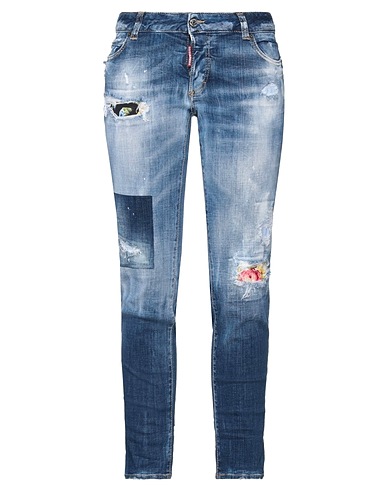 DSQUARED2 Pantaloni jeans Blu 98% Cotone, 2% Elastan, Cellulosa