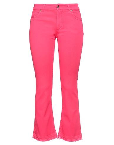 AVANTGAR DENIM by EUROPEAN CULTURE Casual trouser Fuchsia 93% Cotton, 5% Polyester, 2% Elastane