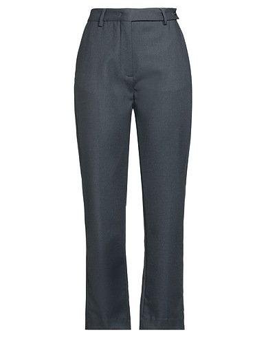 PENCE Casual pants Charcoal 100% Virgin Wool