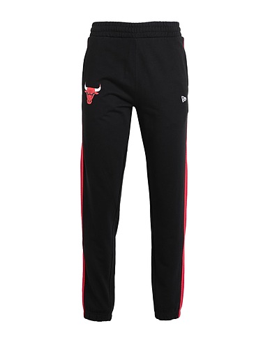 NEW ERA Casual trouser NBA TEAM LOGO JOGGER CHIBUL Black 100% Cotton