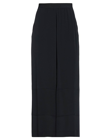 SE-TA Rosy Iacovone Casual trouser Black 82% Acetate, 18% Silk