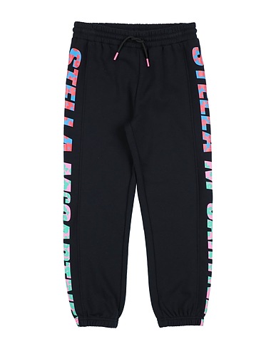STELLA McCARTNEY KIDS Casual trouser Black 80% Cotton, 20% Polyester