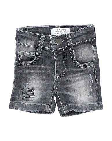 CESARE PACIOTTI 4US Denim pants Black 98% Cotton, 2% Elastane