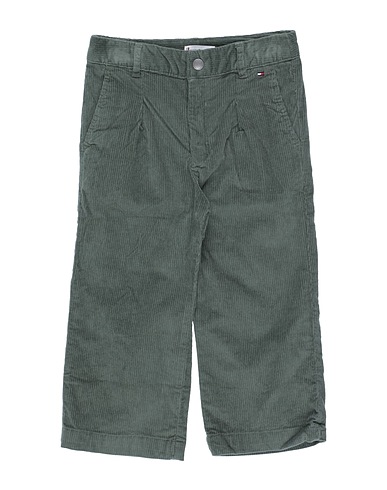 TOMMY HILFIGER Casual trouser Military green 85% Cotton, 13% Lyocell, 2% Elastane