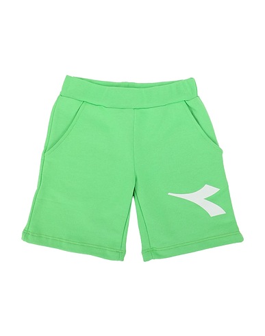 DIADORA Shorts & Bermuda Green 100% Cotton