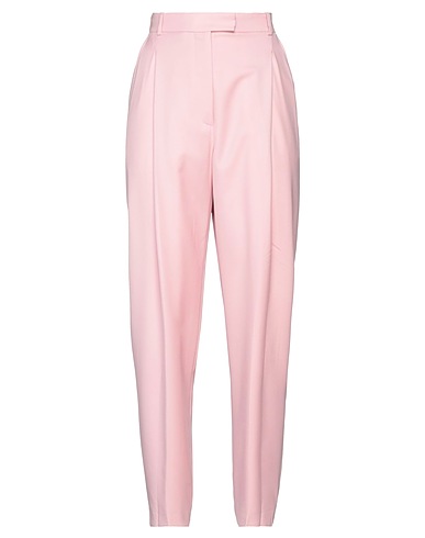 MCQUEEN Casual pants Light pink 100% Wool