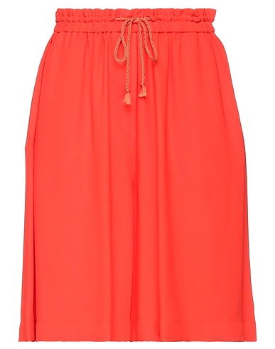 FORTE_FORTE Shorts & Bermuda Orange 100% Viscose