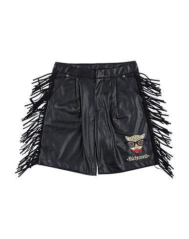 JOHN RICHMOND Shorts & Bermuda Black 100% Polyurethane