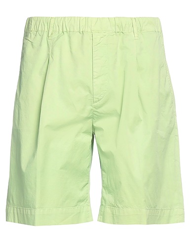 40WEFT Shorts & Bermuda Verde chiaro 98% Cotone, 2% Elastan
