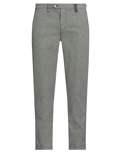 BERNA Casual trouser Dark green 68% Cotton, 30% Polyester, 2% Elastane