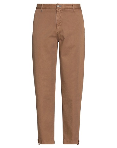 BERNA Casual pants Brown 100% Cotton