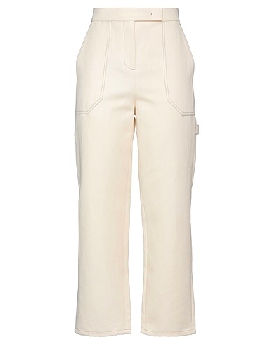 MAX MARA Hosen Elfenbein 60% Baumwolle, 40% Leinen