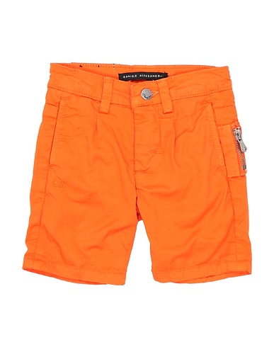 DANIELE ALESSANDRINI Shorts & Bermuda Arancione 98% Cotone, 2% Elastan