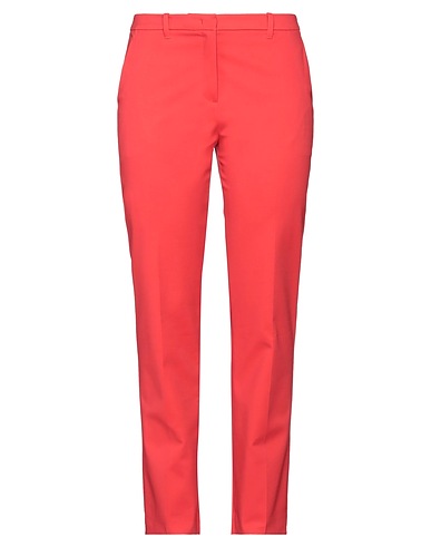 EMPORIO ARMANI Casual trouser Red 56% Cotton, 40% Viscose, 4% Elastane
