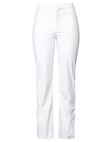 MAISIE WILEN Casual trouser White 66% Polyester, 34% Polyurethane