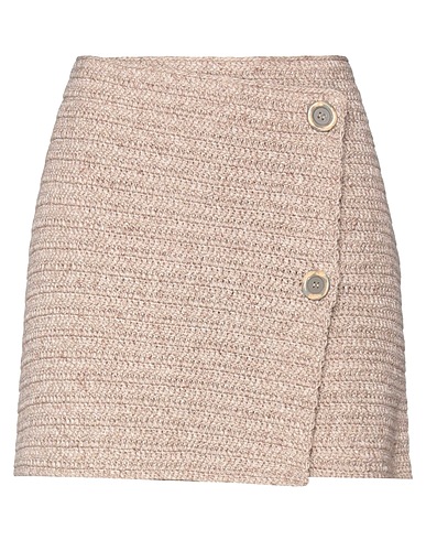 ACNE STUDIOS Mini skirt Beige 100% Cotton