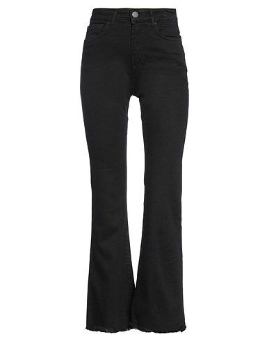 FEDERICA TOSI Hosen Schwarz 98% Baumwolle, 2% Elastan
