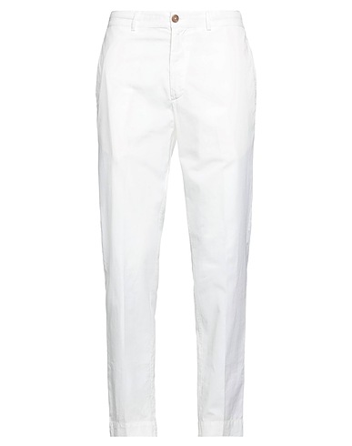GRIFONI Casual trouser Ivory 100% Cotton