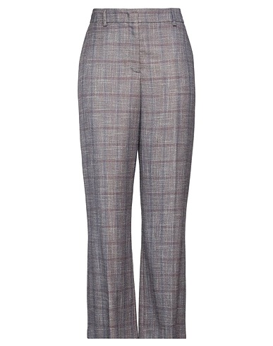 IRIS VON ARNIM Casual trouser Plum 58% Wool, 42% Viscose