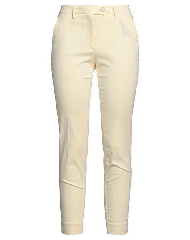 MICHAEL COAL Pantalone Giallo 65% Poliestere, 32% Viscosa, 3% Elastan