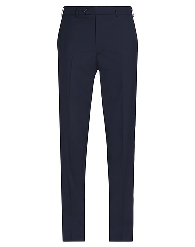 BROOKS BROTHERS Casual pants Midnight blue 100% Wool
