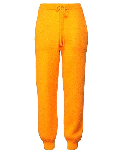 ROTATE BIRGER CHRISTENSEN Casual trouser Orange 40% Nylon, 32% Mohair wool, 28% Wool
