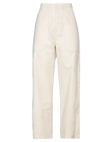 HAIKURE Casual trouser Ivory 97% Cotton, 3% Elastane