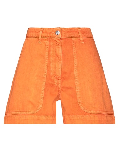 NINE IN THE MORNING Shorts jeans Ruggine 100% Cotone