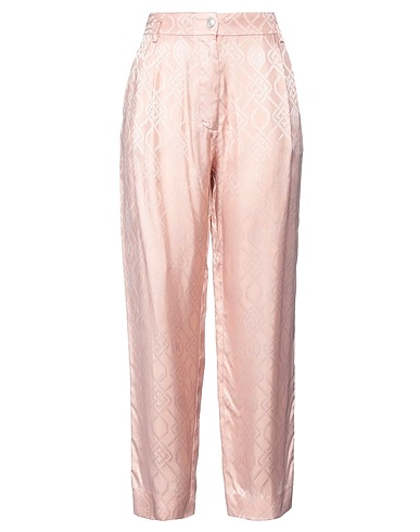 KOCHÉ Casual trouser Light pink 100% Viscose, Polyester