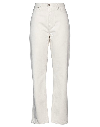 PENCE Jeans Elfenbein 100% Baumwolle