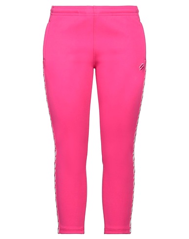 SUPERDRY Casual trouser Fuchsia 53% Cotton, 47% Polyester