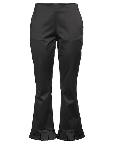 CAVALLI CLASS パンツ ブラック コットン 98% / ポリウレタン 2%