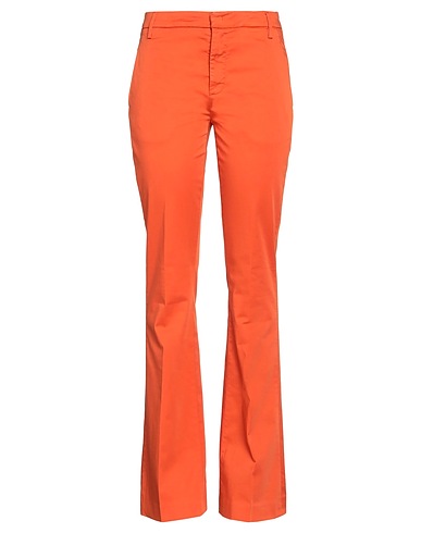 DONDUP Casual trouser Orange 97% Cotton, 3% Elastane