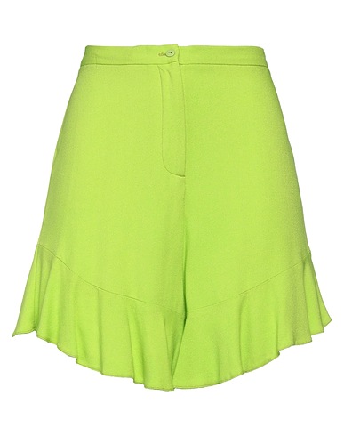 CLOSET Shorts & Bermuda Lime green 100% Viscose