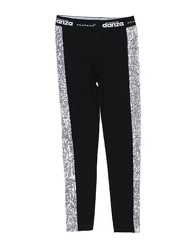 DIMENSIONE DANZA Gym leggings LEGGINS JERSEY STRETCH + PAILLETTES RAGAZZA
 Black 90% Cotton, 10% Lycra®, Elastane