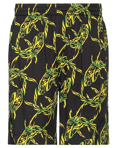 MSGM Shorts & Bermuda Charcoal 100% Viscose