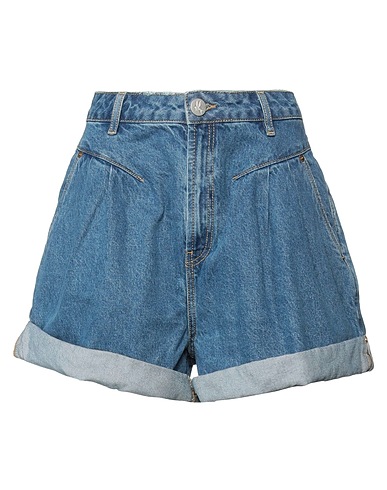 ONE TEASPOON Denim shorts Blue 80% Cotton, 20% Recycled cotton
