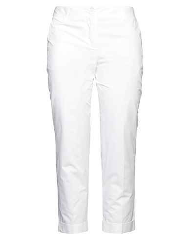 P.A.R.O.S.H. Casual trouser White 100% Cotton