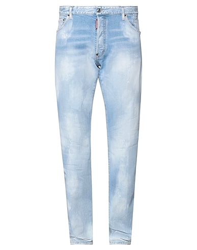 DSQUARED2 Denim trousers Blue 99% Cotton, 1% Elastane